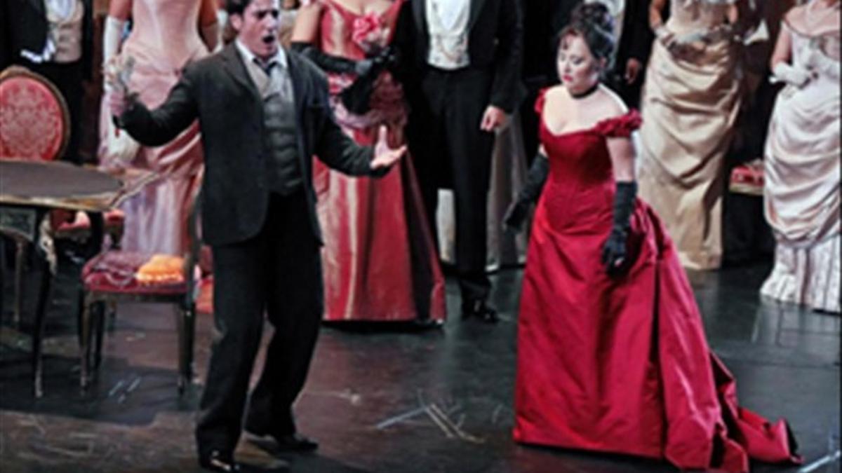 Una secuencia de 'La Traviata'.