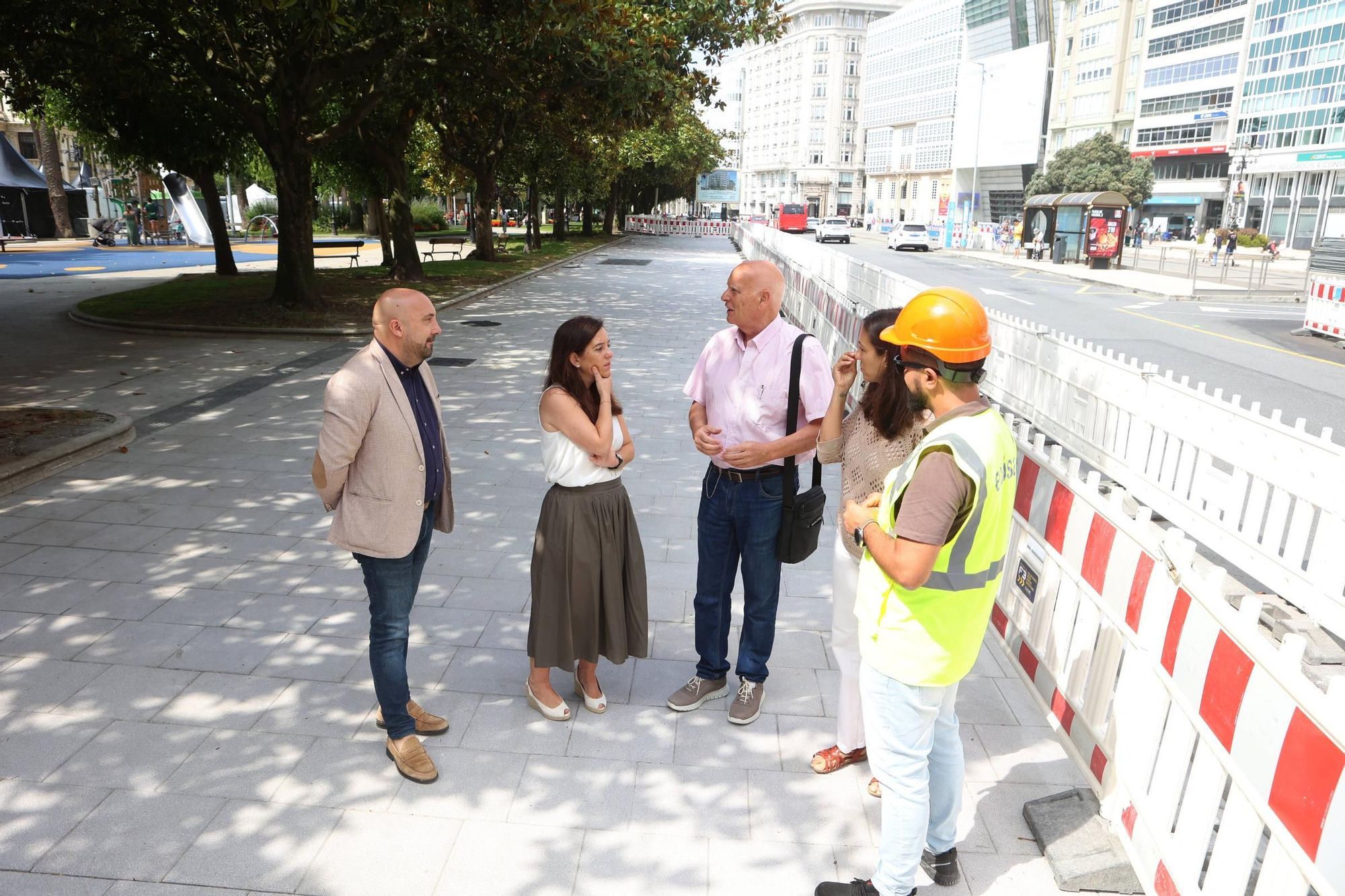 La obra de los Cantones cumple plazos y prevé rematar a finales de 2026