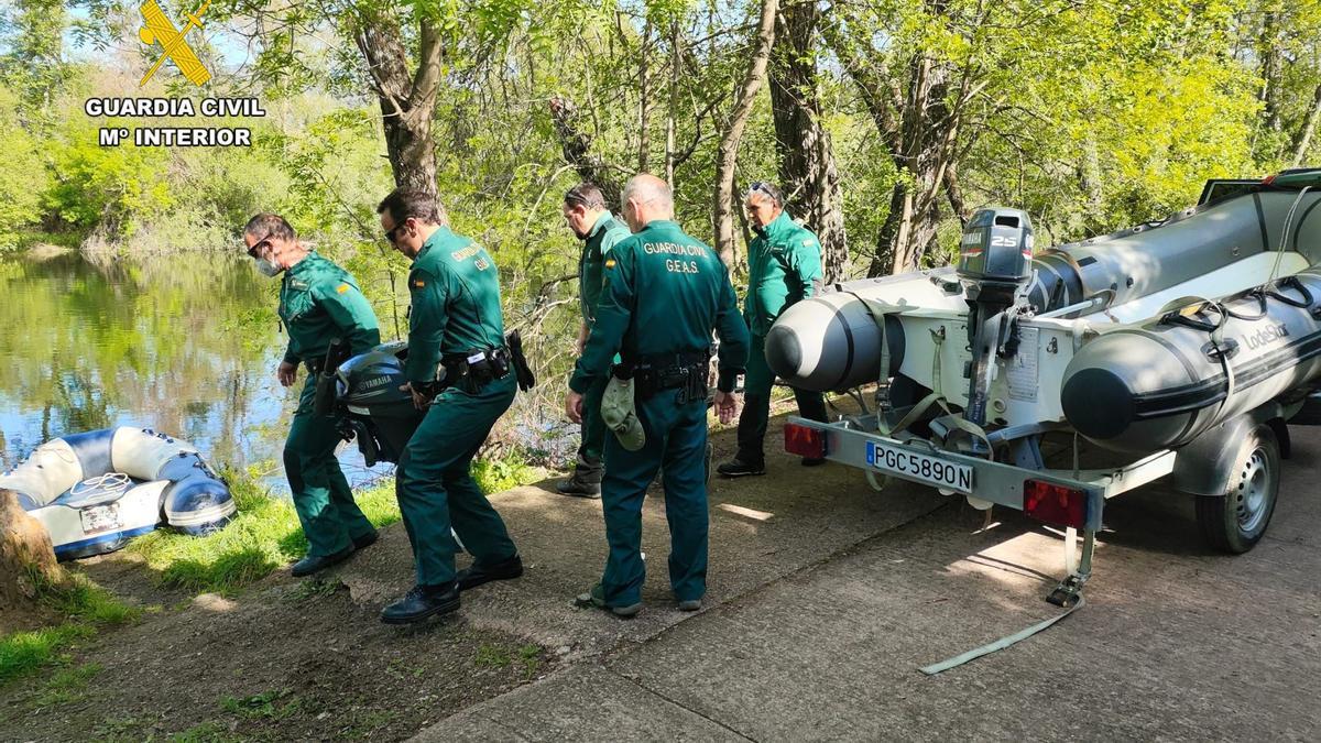 La Guardia Civil en el operativo de búsqueda