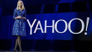 Marissa Mayer, consejera delegada de Yahoo, en un acto en la feria de electrónica de Las Vegas en el 2014.