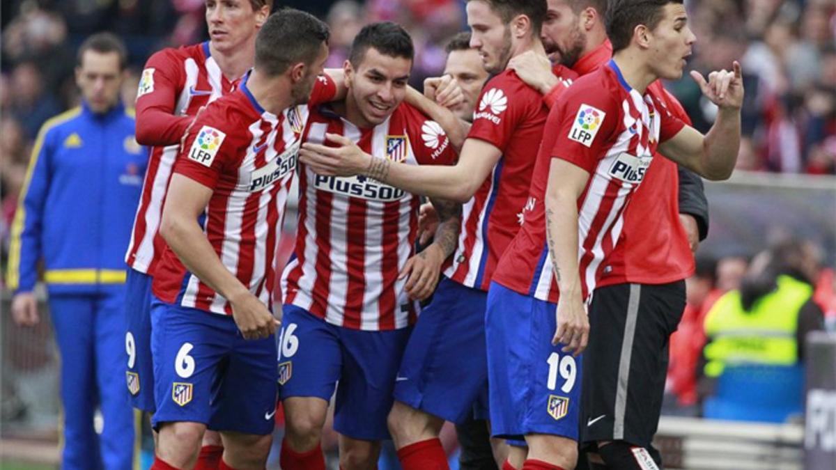 El Atlético sufrió, pero acabó ganando