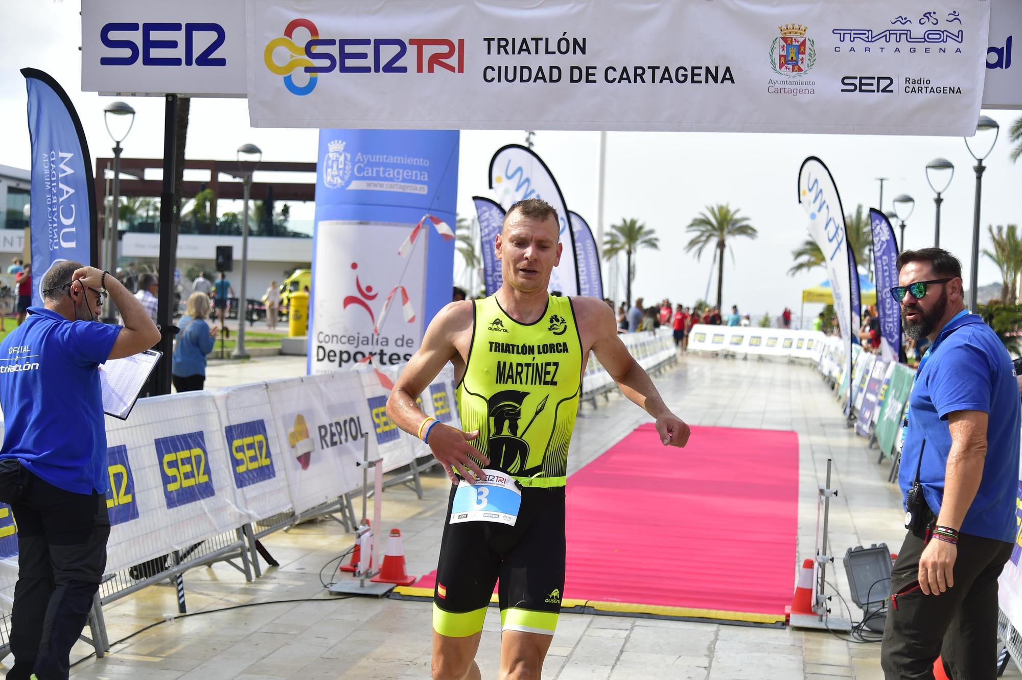 Las mejores fotos del Triatlón Ciudad de Cartagena 2023.