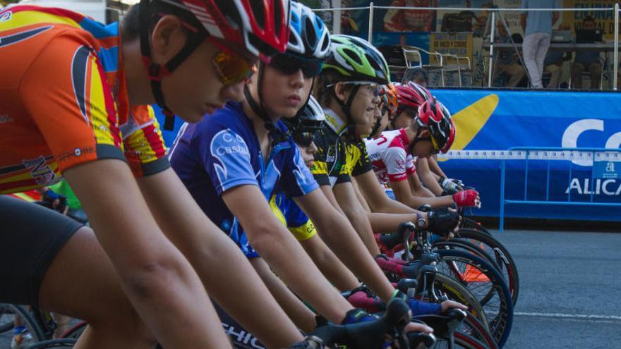 Imagen de una edición anterior del Trofeo Escuelas de Ciclismo de la Diputación