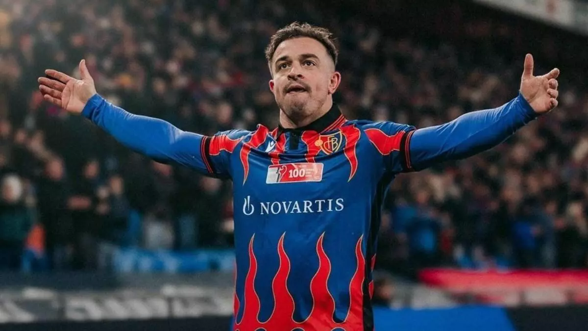Shaqiri vuelve a casa para hacer historia: campe車n con el Basilea ocho a?os despu谷s