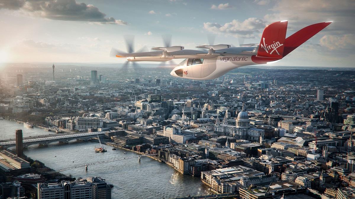 Virgin Atlantic explora el tener un servicio de 'taxi volador'