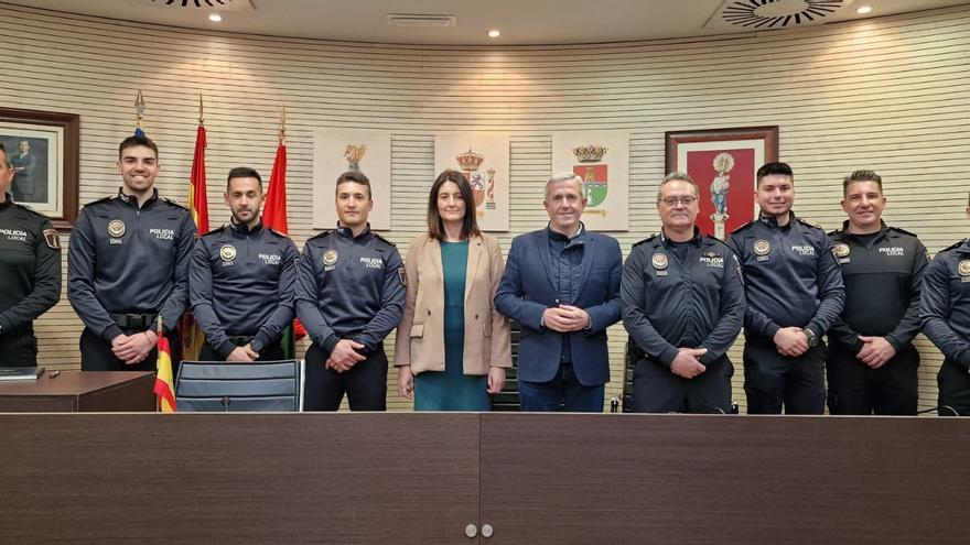 Pilar de la Horadada incorpora a 8 nuevos agentes de la Policía Local