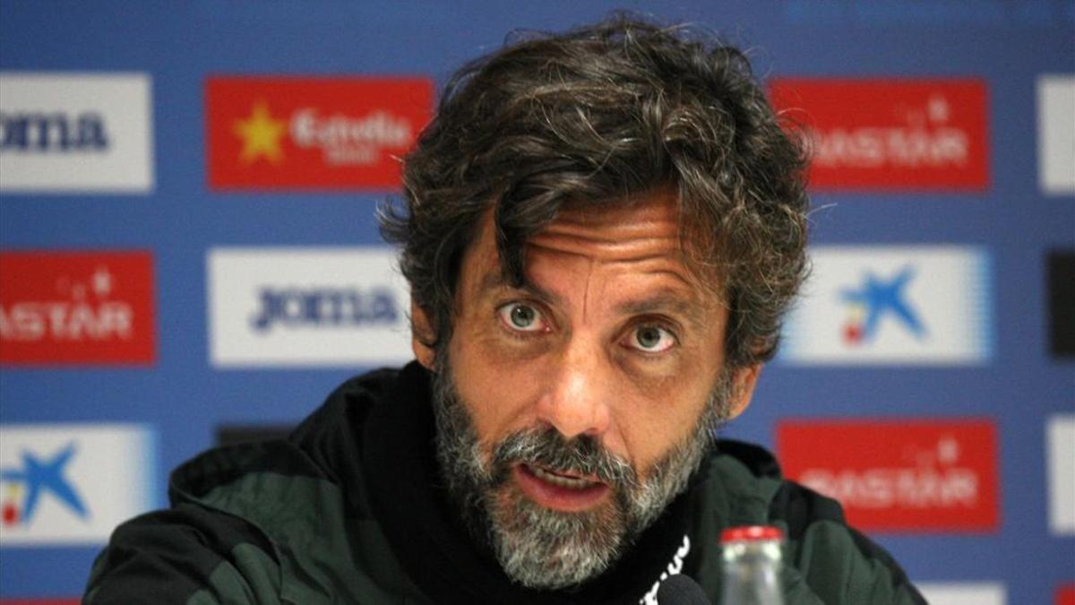 Quique Flores, entrenador del Espanyol