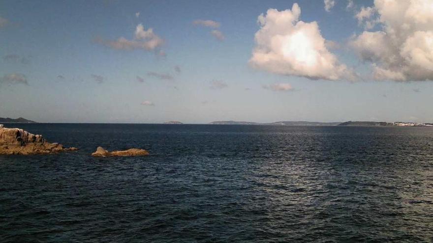 Vista de la Ría de Pontevedra esta mañana. // MG