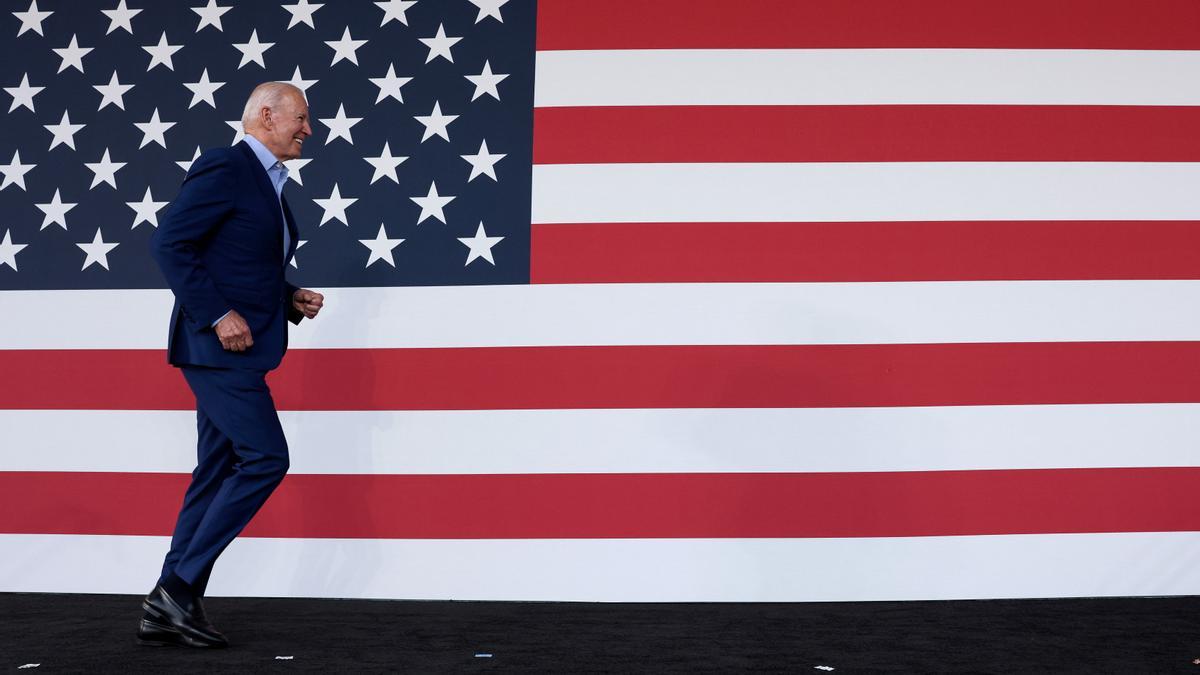 El presidente de EEUU, Joe Biden, participa en un acto en Arlington, Virginia, el pasado 23 de julio.