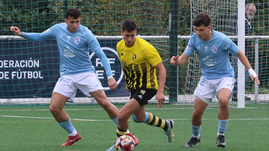 El Celta C sorprende al Rápido en Coia