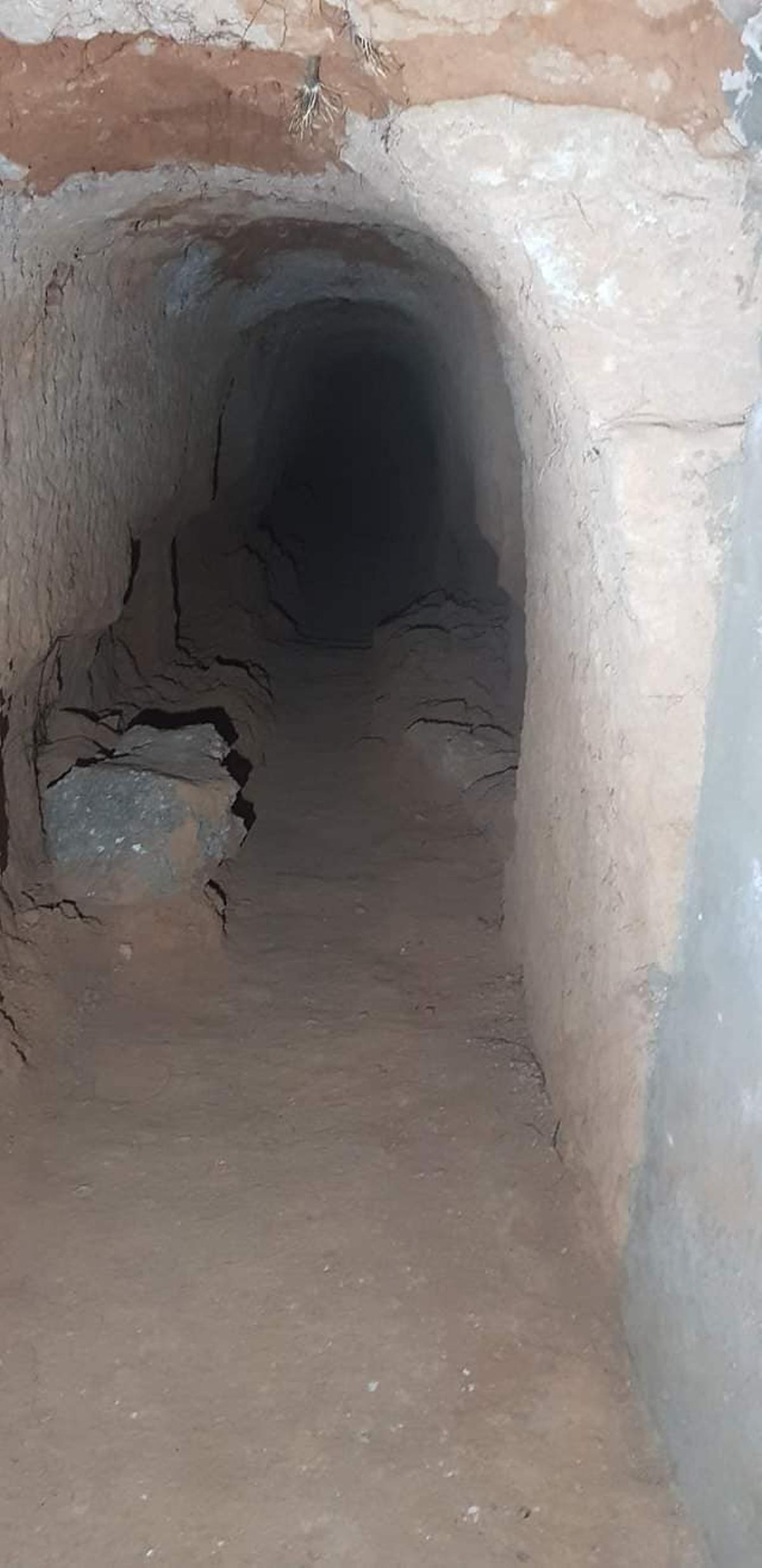 Pasillo del refugio