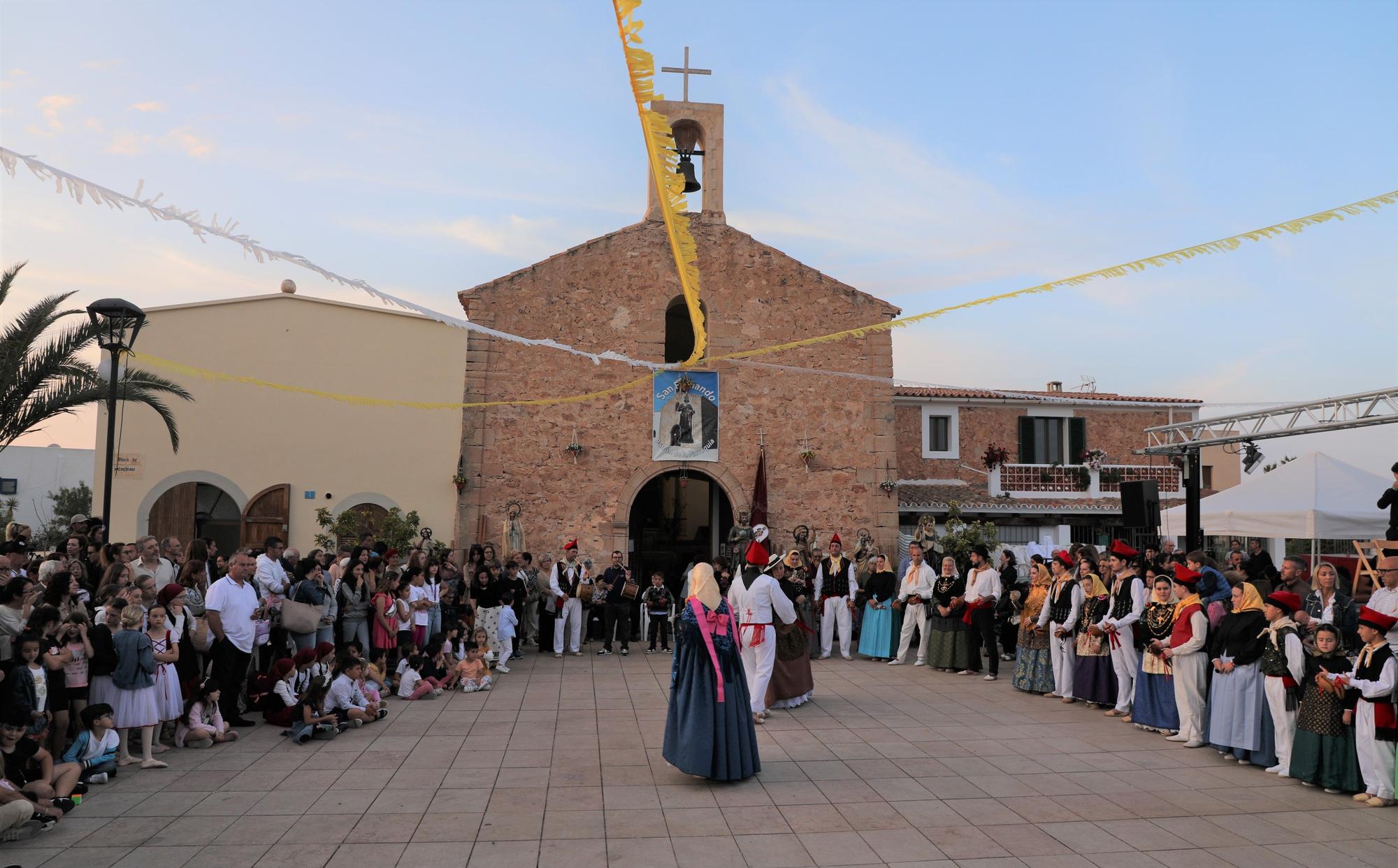 Fiesta grande en Sant Ferran, en Formentera