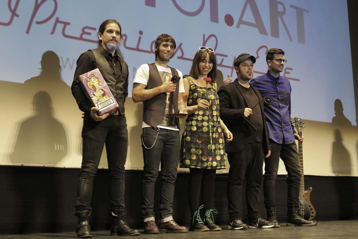 Gala de los premios Pop Eye en el Gran Teatro de Cáceres