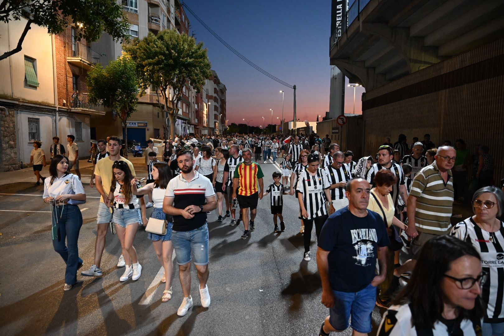 Así ha vivido la afición albinegra el partido Alcorcón-Castellón