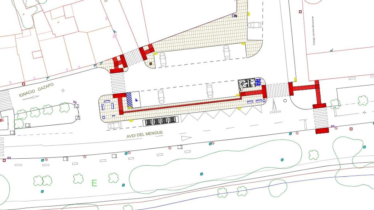 Proyecto planteado en la plaza San Julián del Mercado