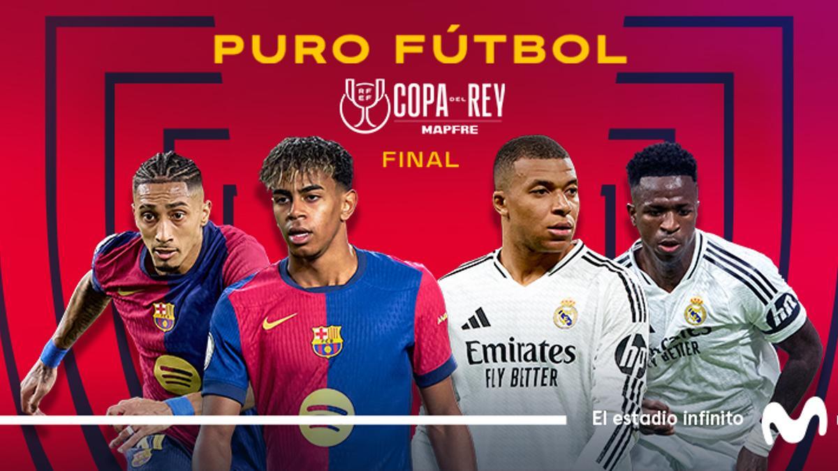 'Teaser' promocional de la final de Copa en Movistar Plus+.