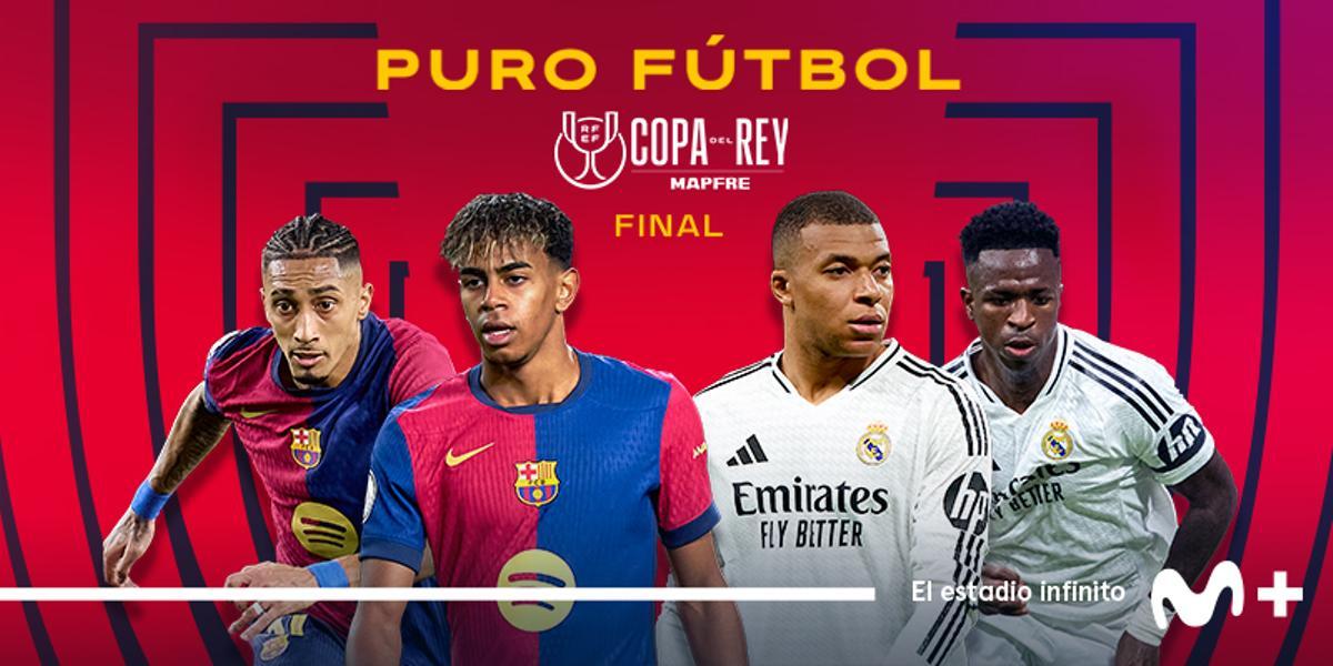 'Teaser' promocional de la final de Copa en Movistar Plus+.