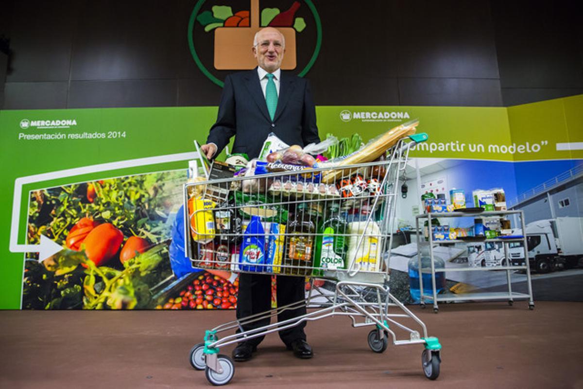 El president de Mercadona, Juan Roig. El president de Mercadona, Juan Roig.