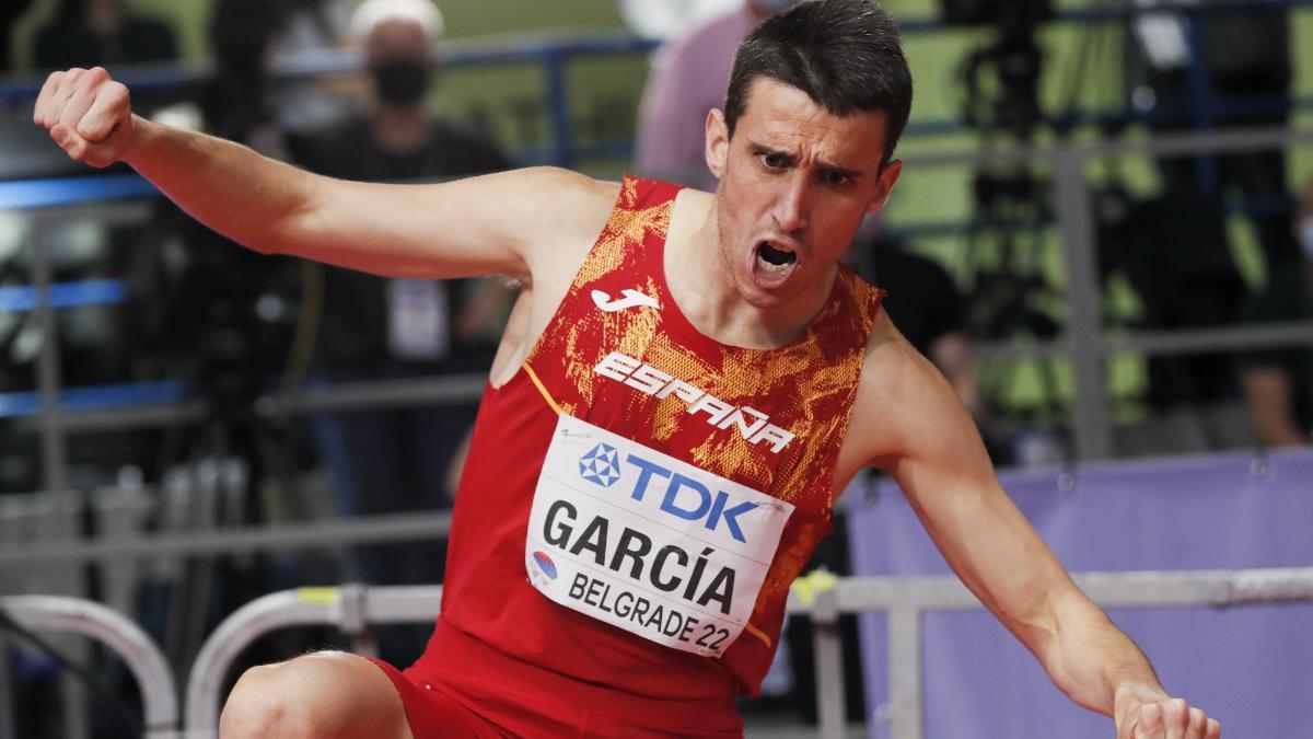 Mariano García defiende el título mundial en 800 metros