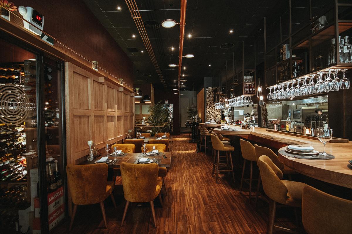 Interior del restaurante Palocortado
