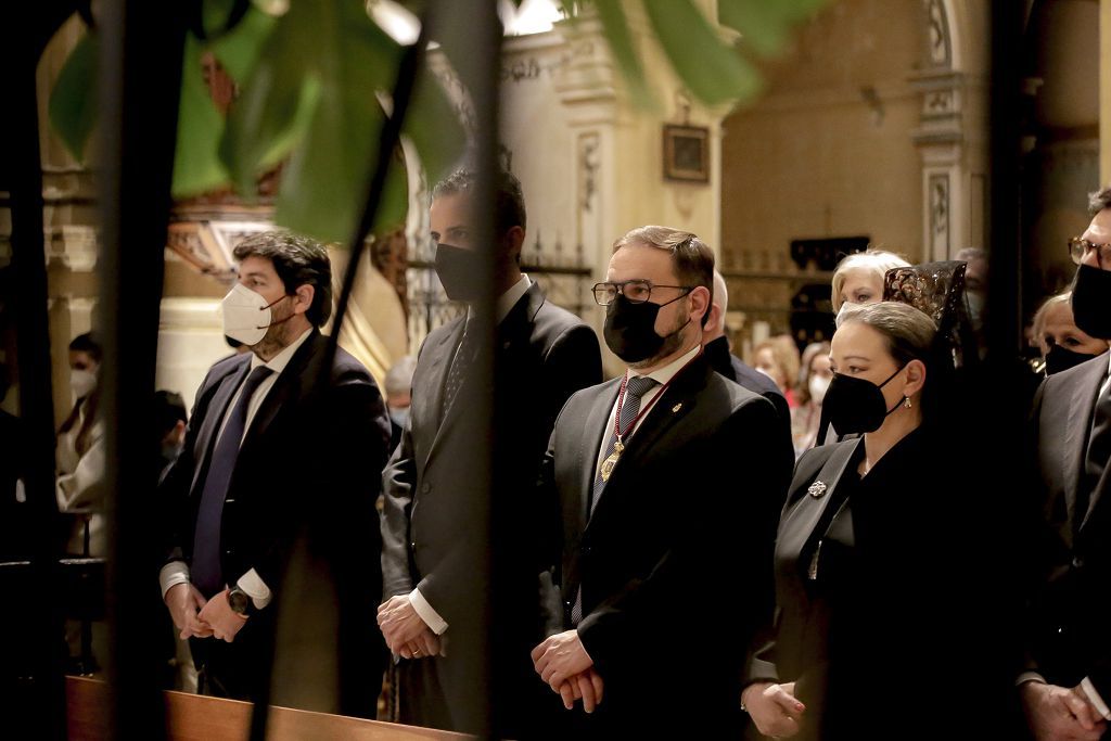 Semana Santa de Lorca 2022: Virgen de la Soledad del Paso Negro, iglesia y procesión