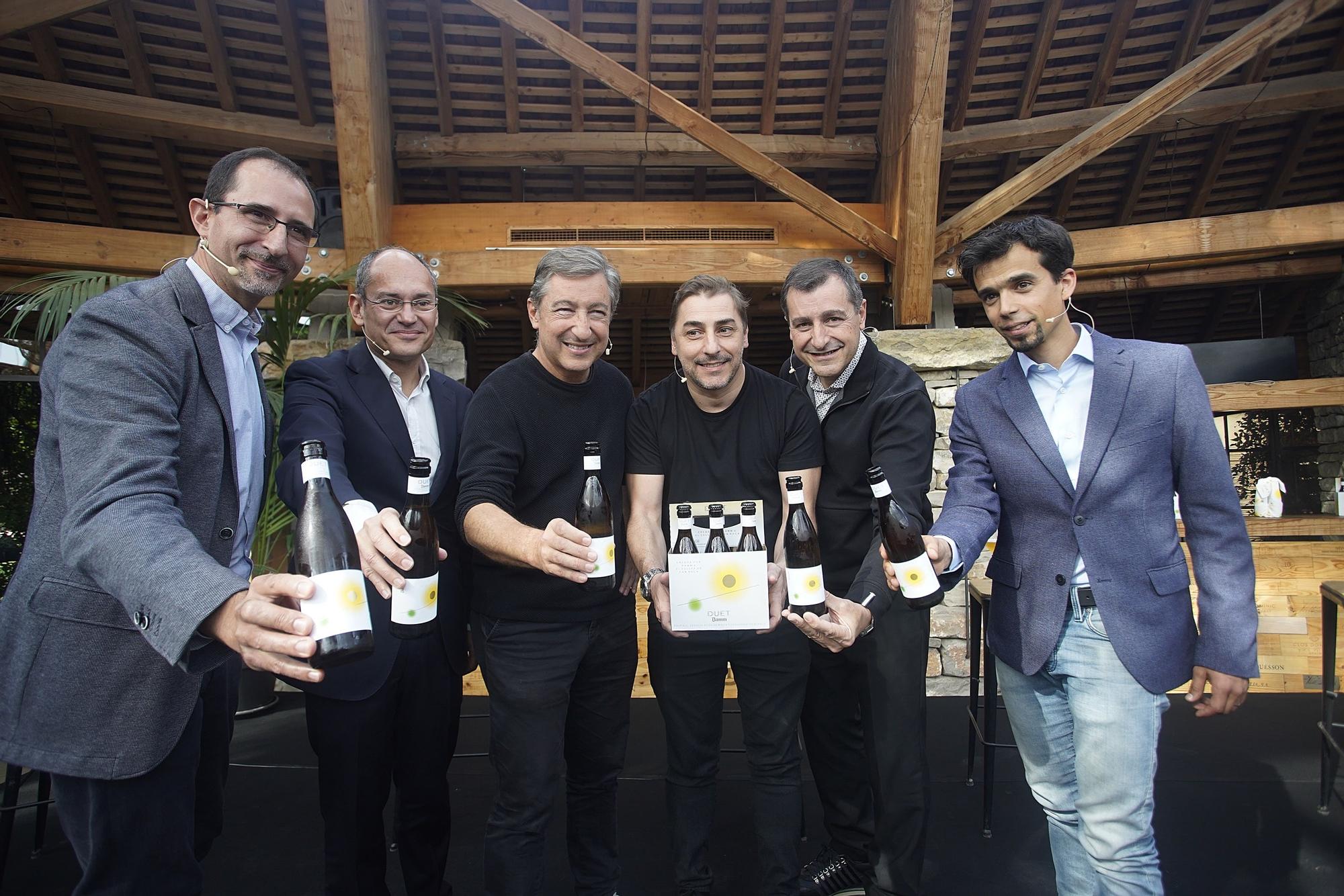 Damm i el Celler de Can Roca s'uneixen per crear Duet, la cervesa àcida de la marca que combina malt d'ordi i raïm