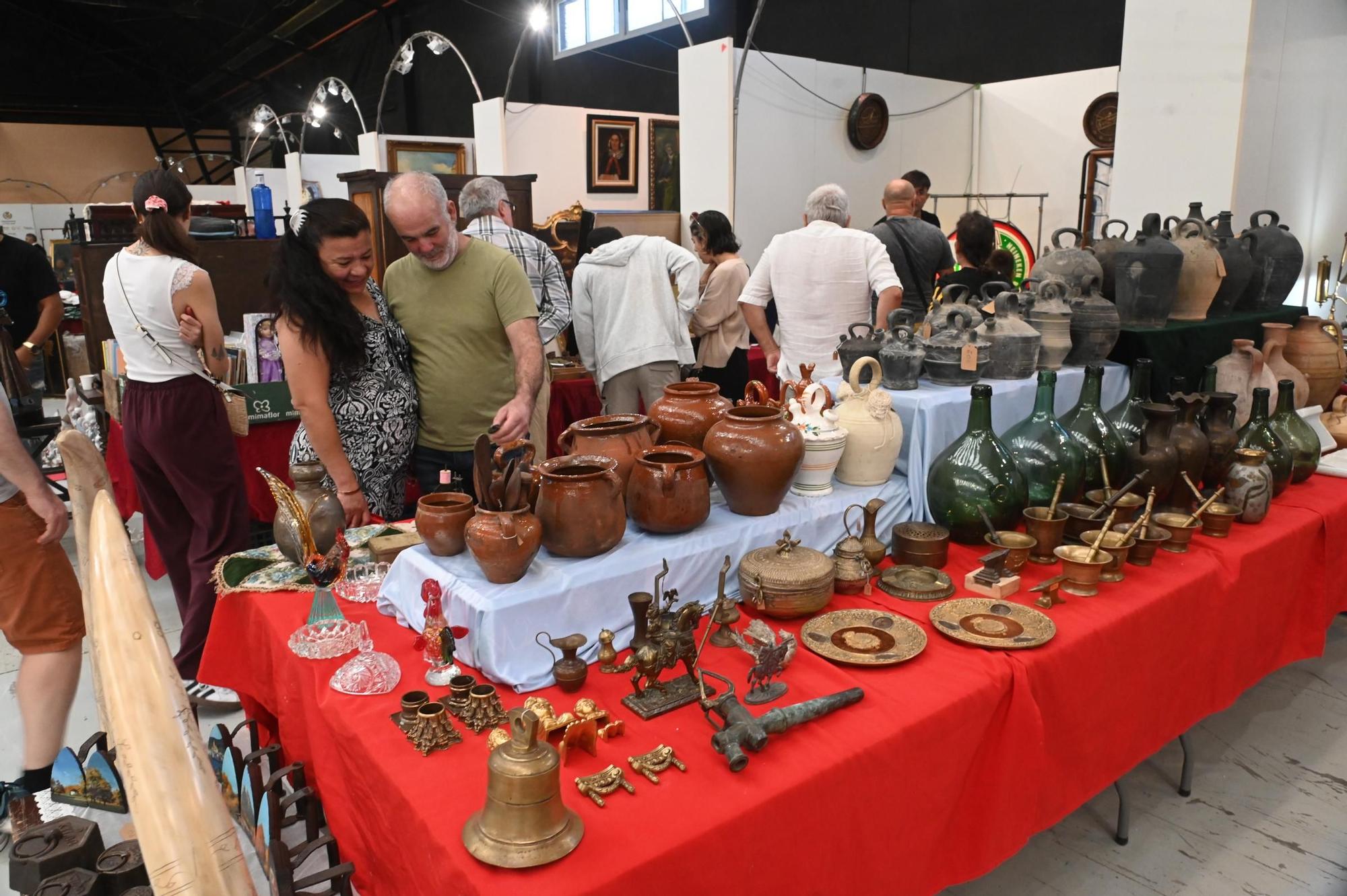 Las imágenes de la Feria de antigüedades de Vila-real