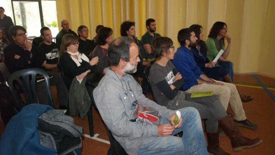 Una part del públic assistent a la jornada, a Sant Quirze Safaja