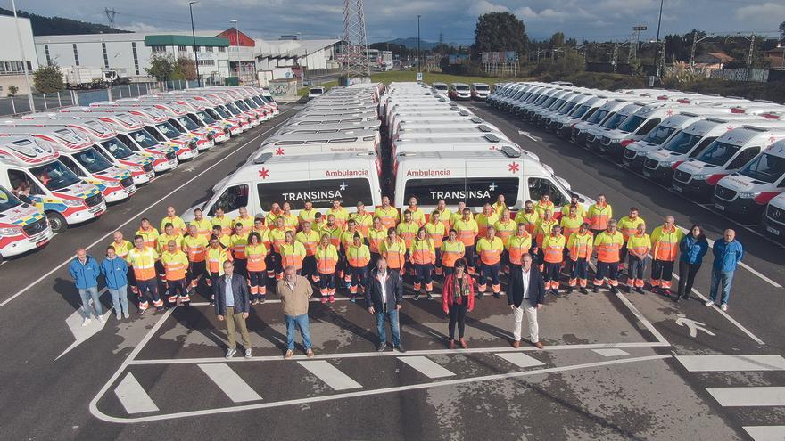 Una flota de ambulancias renovada al servicio de los asturianos