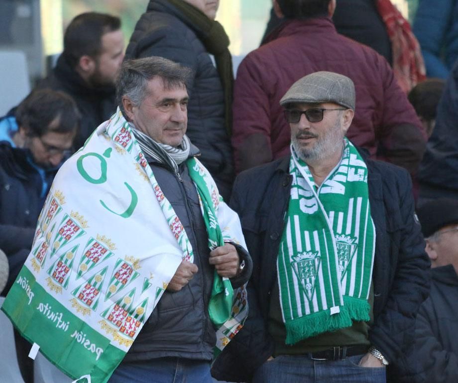 La afición blanquiverde en el Córdoba-Albacete