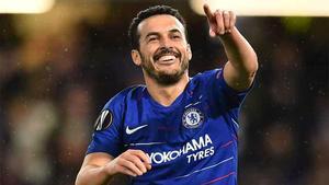 Pedro adelantó al Chelsea ante erl Dinamo de Kiev