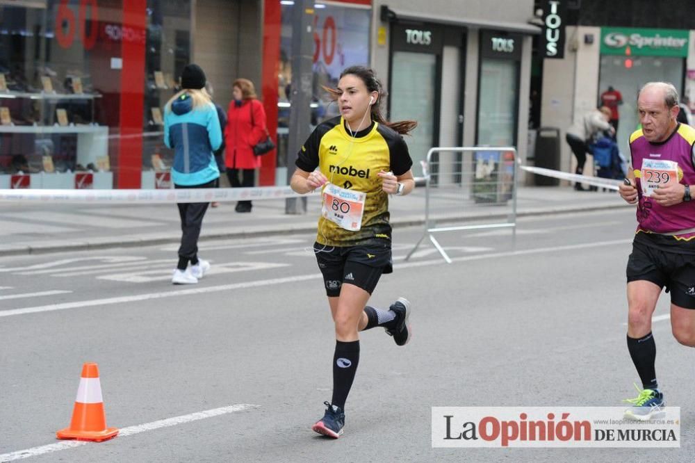 Murcia Maratón y 10 k. Paso por la Gran Vía