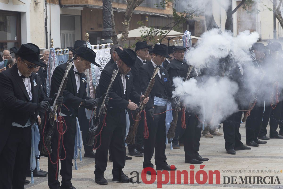 Las Fiestas de Yecla y peregrinos de Lorca llegan a Caravaca