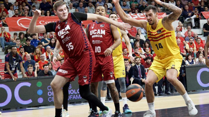 El Barça pierde ante un UCAM imbatible en casa.