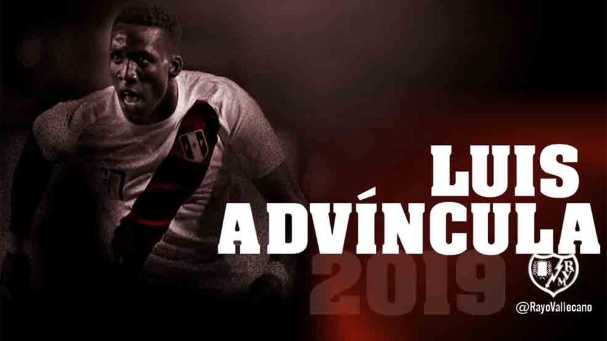 Luis Advíncula llega al Rayo Vallecano como el jugador más rápido del mundo