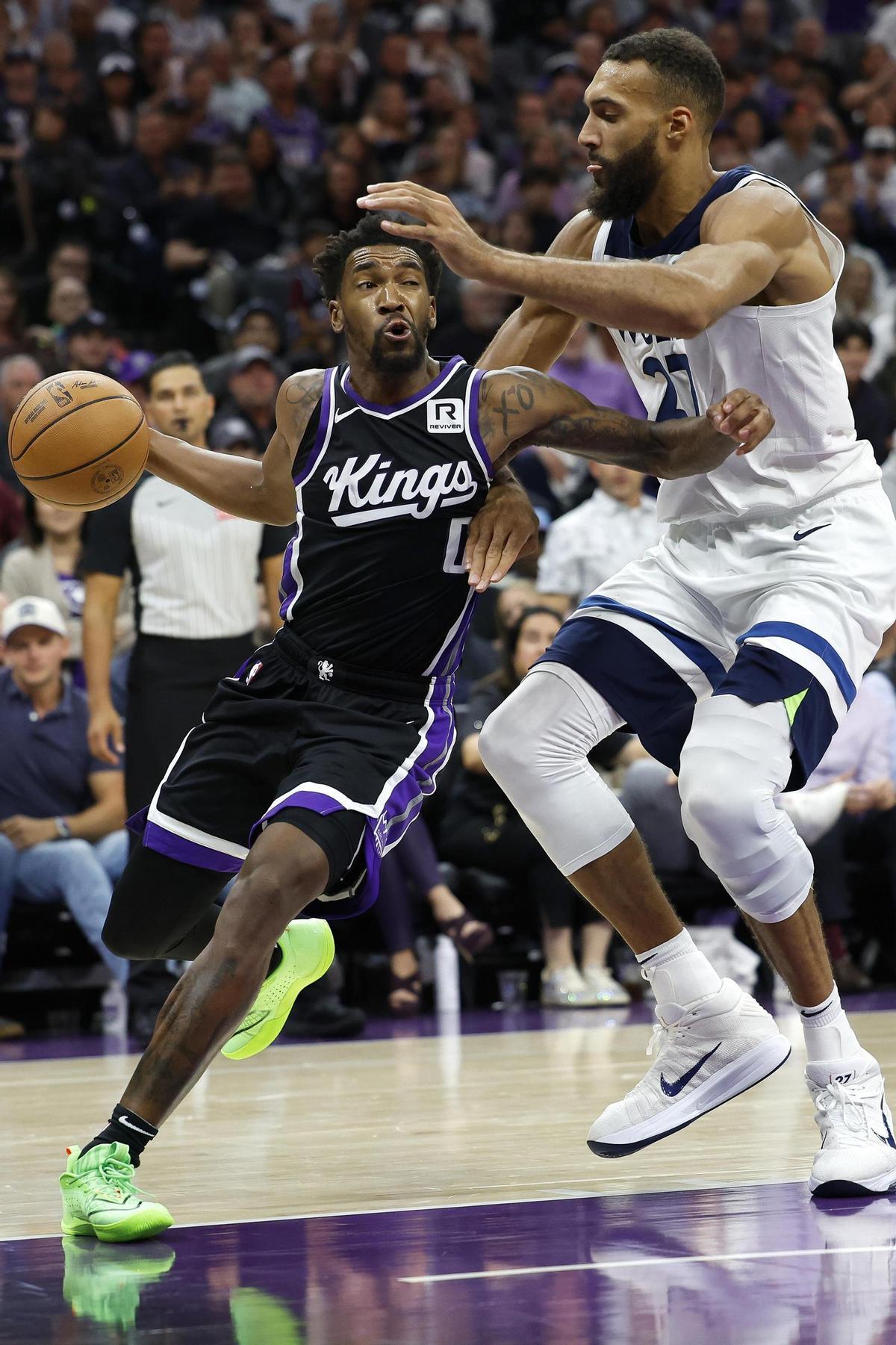 Un lance del Minnesota Timberwolves-Sacramento Kings.