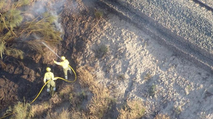 Incendio forestal en Calasparra