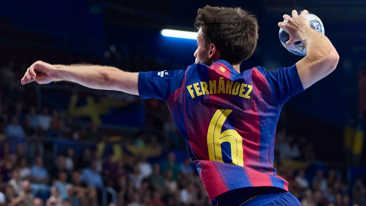 Dani Fernández es muy feliz en el Barça