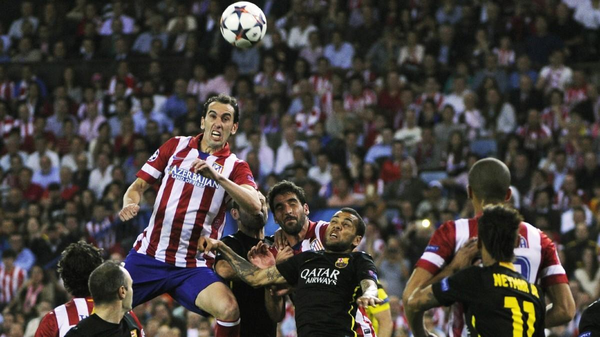 Barça y Atlético de Madrid se enfrentaron en los cuartos de la Champions, la temporada 2013/14