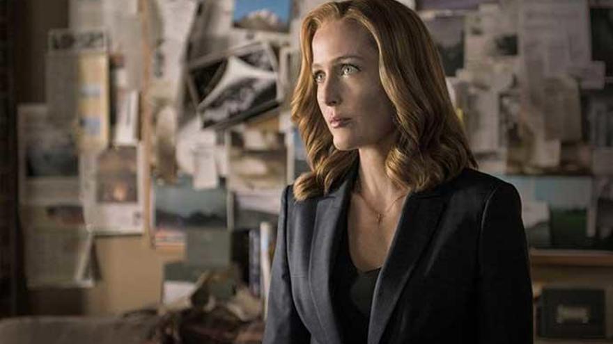 Gillian Anderson, en &#039;Expediente X&#039;.