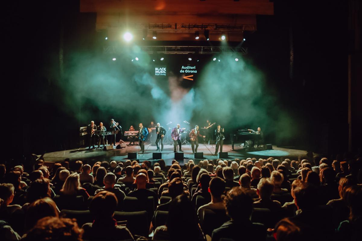 Concert de Temptations al Blck Music Festival, Auditori de Girona.