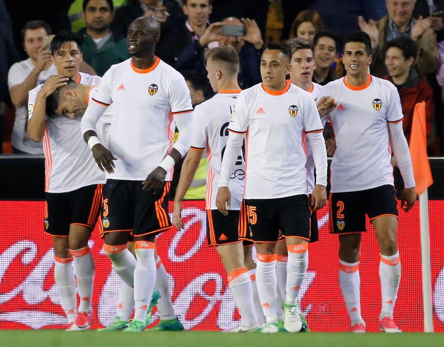 El Valencia - Celta, en fotos