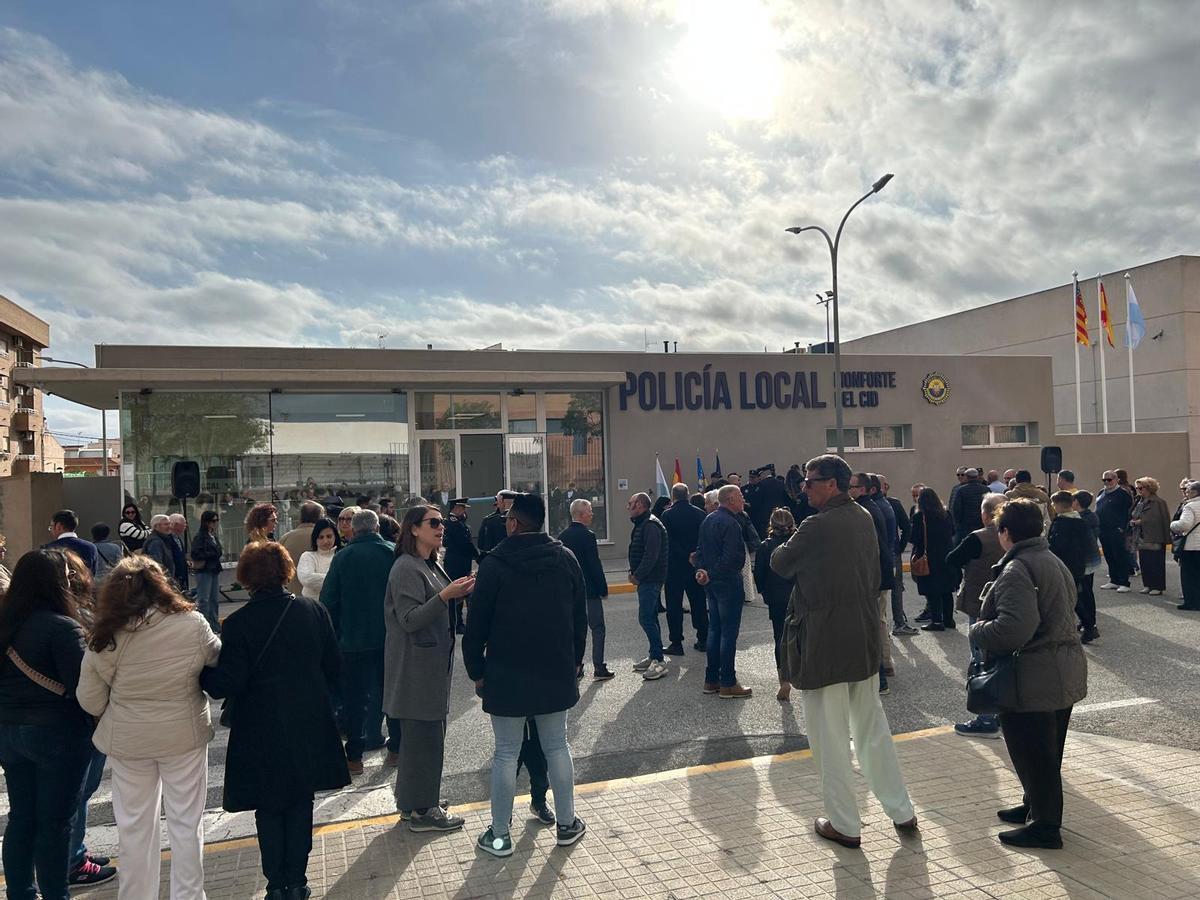 Monforte inaugura nuevo retén de Policía Local