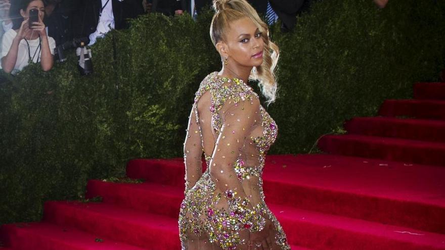 Beyonce en la gala del Metropolitan Museum de Nueva York