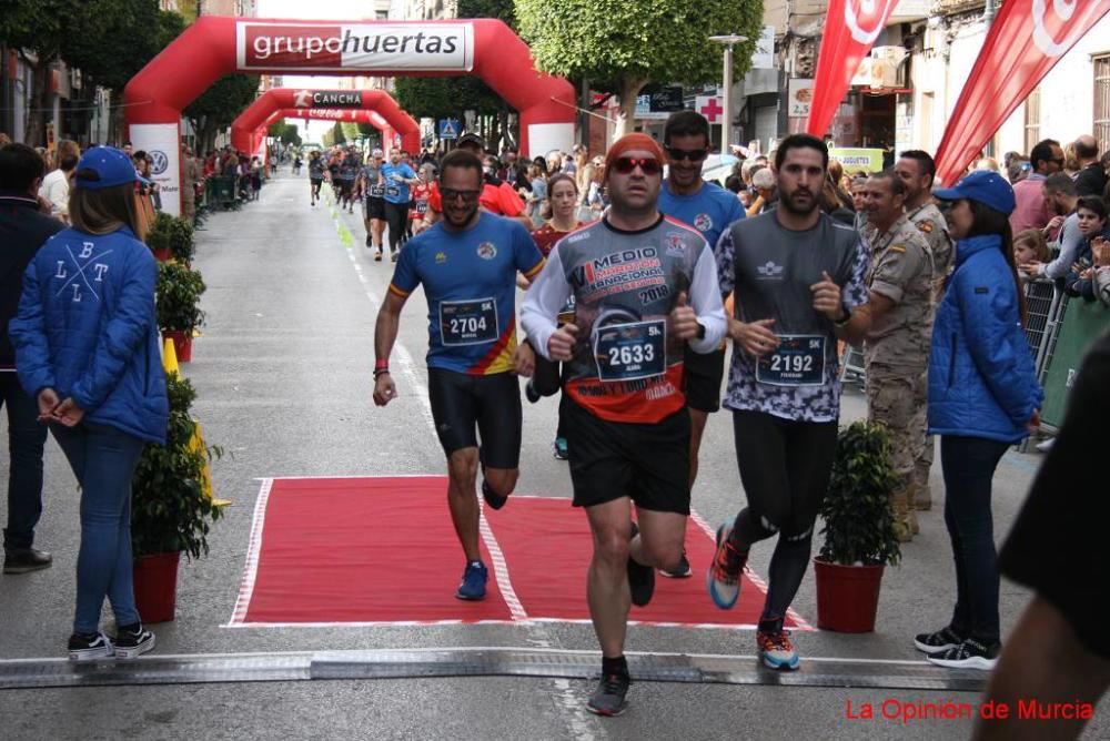 Llegadas 5K Carrera Popular Base Aérea de Alcantar