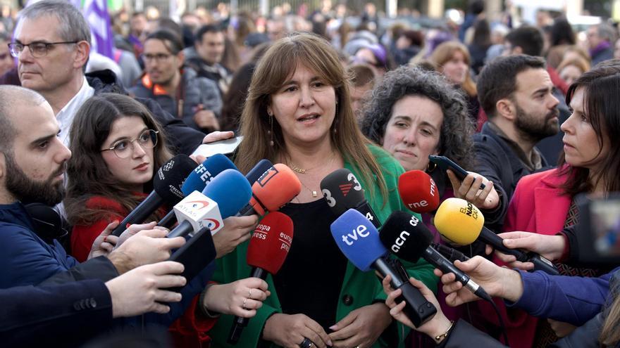 Laura Borràs, agredida en una comida con militantes en Tarragona
