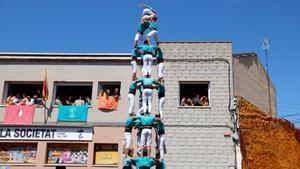 La jornada castellera de la Bisbal del Penedès acaba sense castells de gamma extra