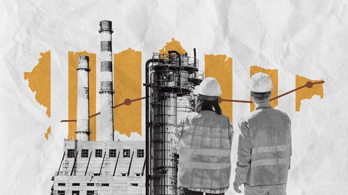 La industria asturiana.
