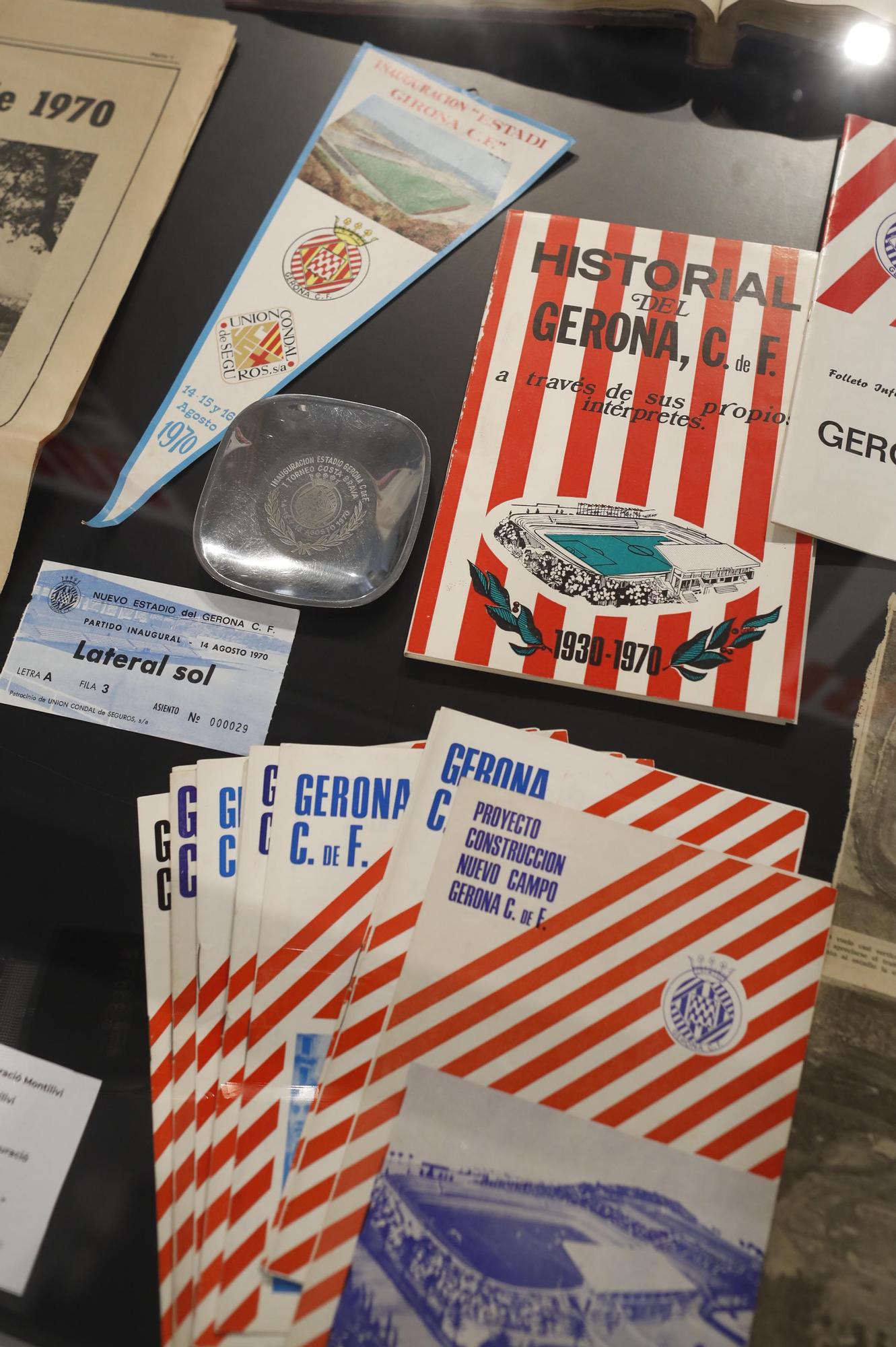 Exposició dels 90 anys d'història del Girona FC