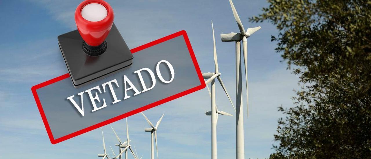 La Xunta veta megaparques eólicos que las energéticas tramitan con el Estado